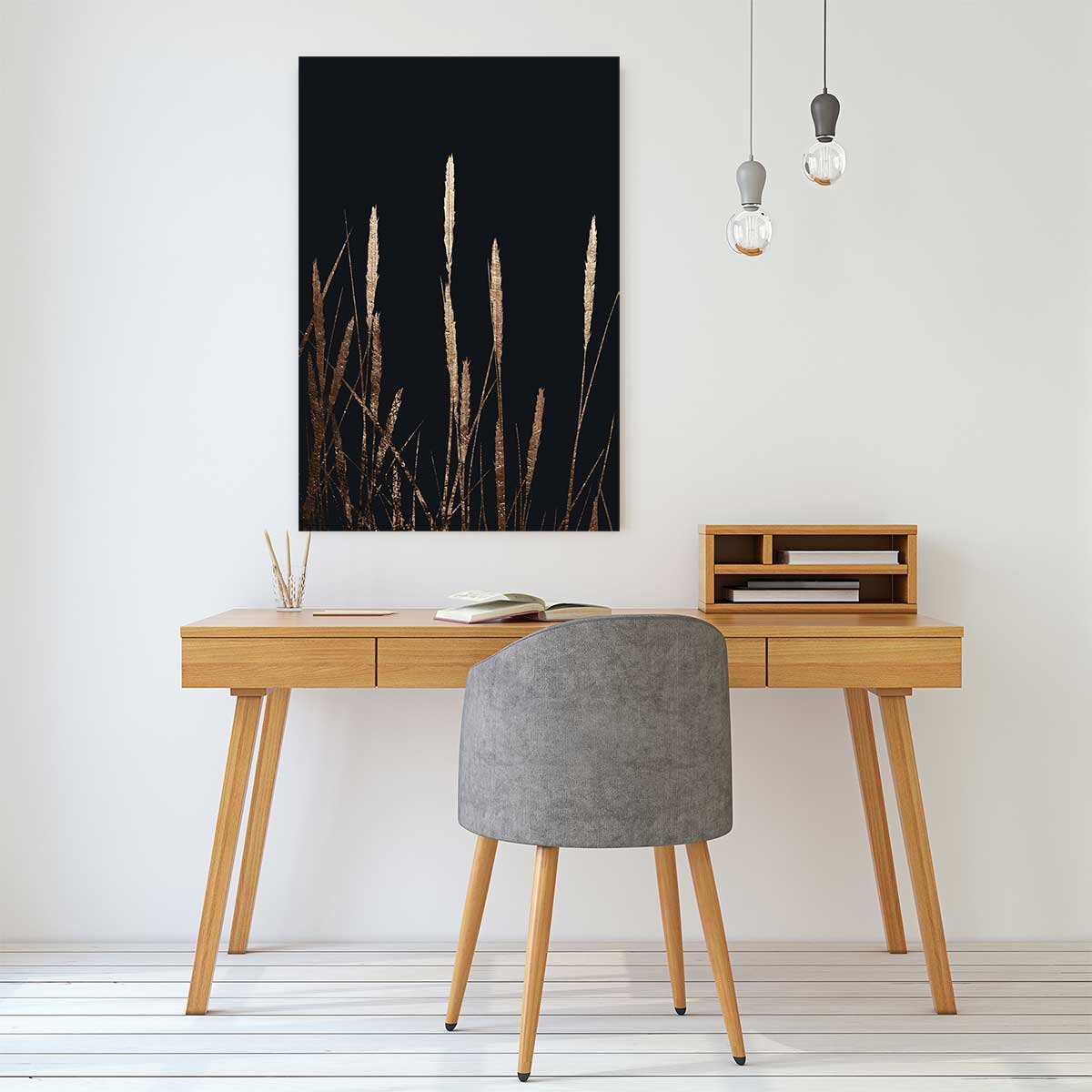 Tableau blés dorés tableau alu dibond, HEXOA