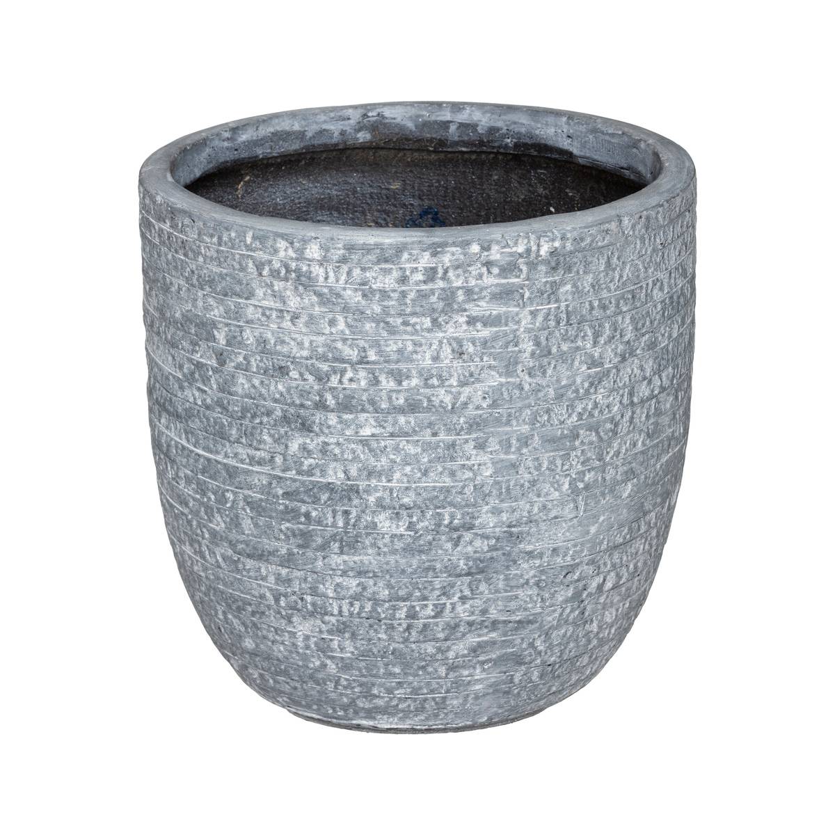 Set de 3 pots gris, ATMOSPHERA