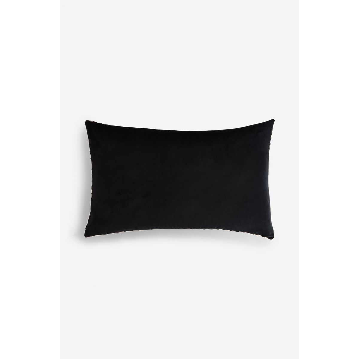 Coussin en velours give it a rest monochrome, NEXT
