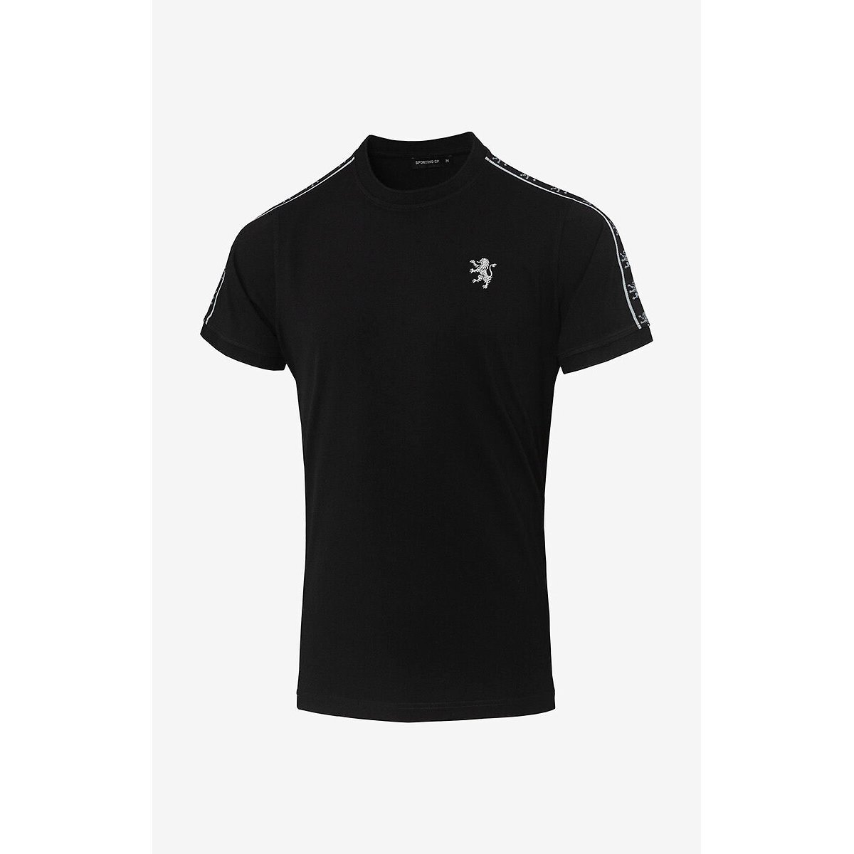T-shirt Silver Echo Faixa Leão, Sporting Clube de Portugal preto , SPORTING CLUBE DE PORTUGAL