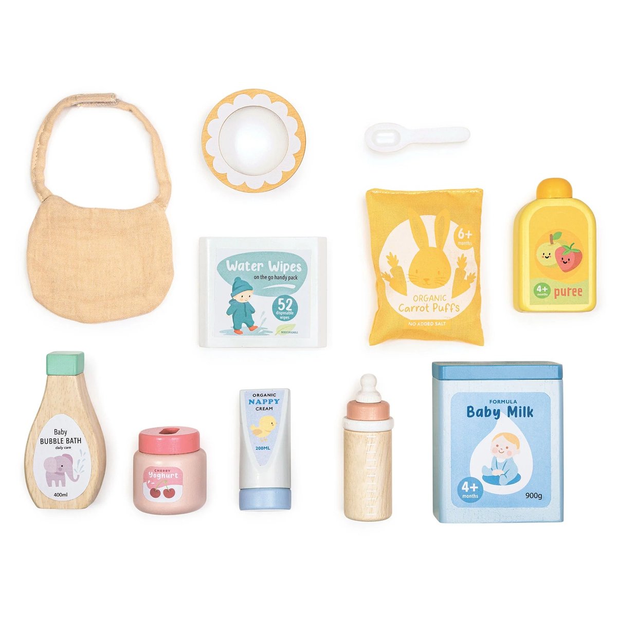 Coffret de soins pour bébé beige, TENDER LEAF TOYS