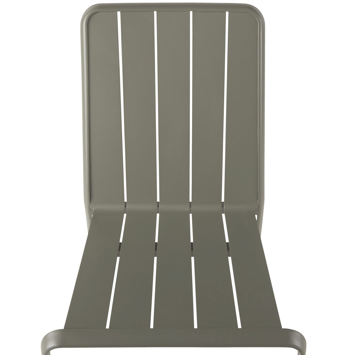 Chaise de jardin en aluminium, IDAHO vert, NATERIAL