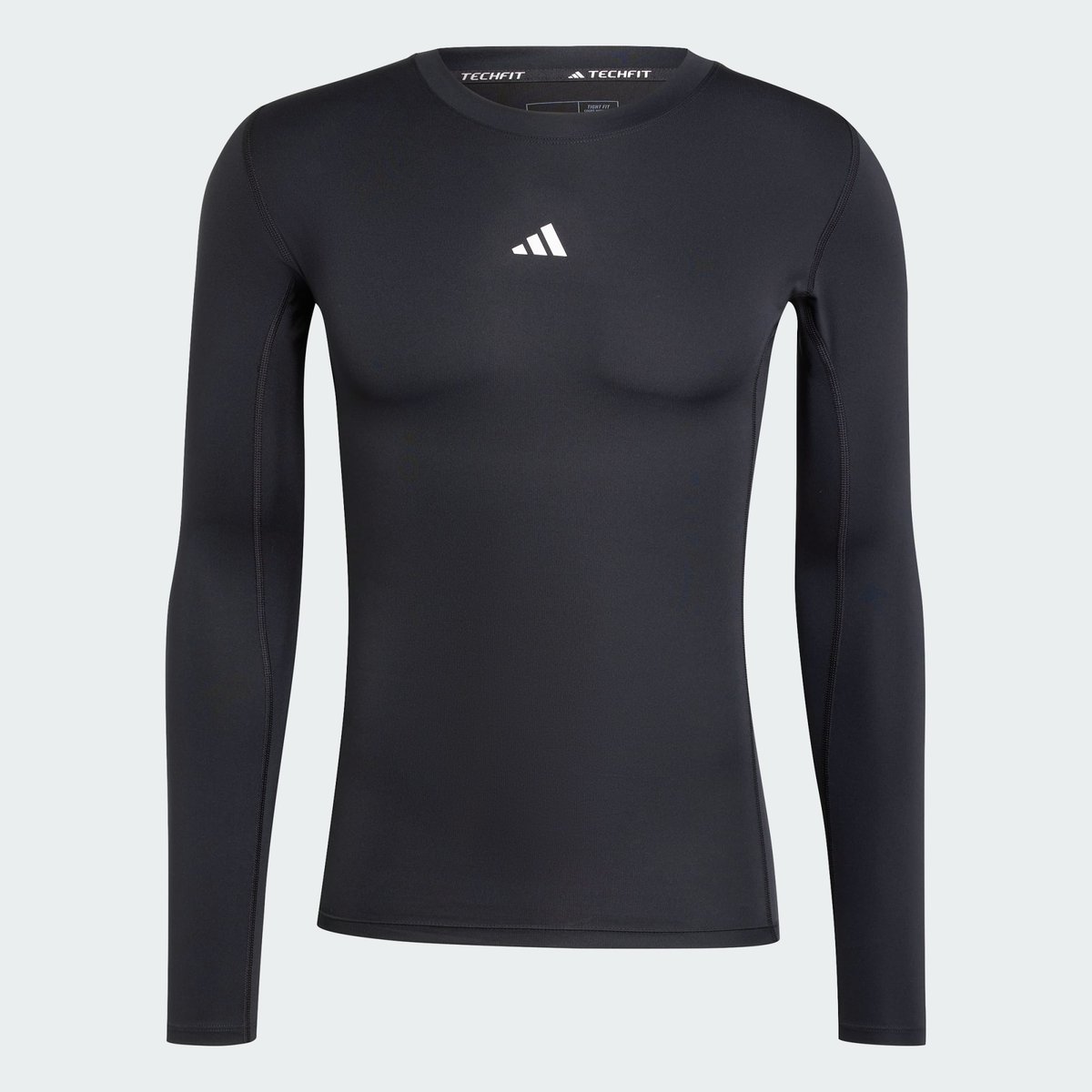 T-shirt de training, manches longues, TECHFIT Compression black, adidas Performance