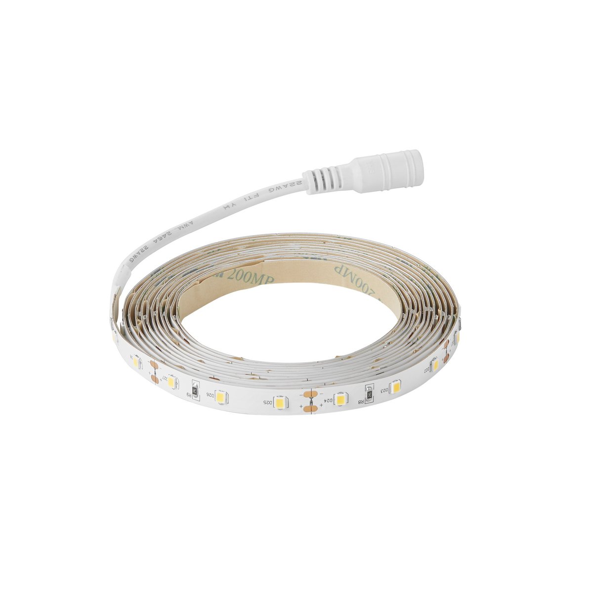 Effet lumineux rectangulaire et discret en plastique, RUBAN LED 3M blanc, NORDLUX
