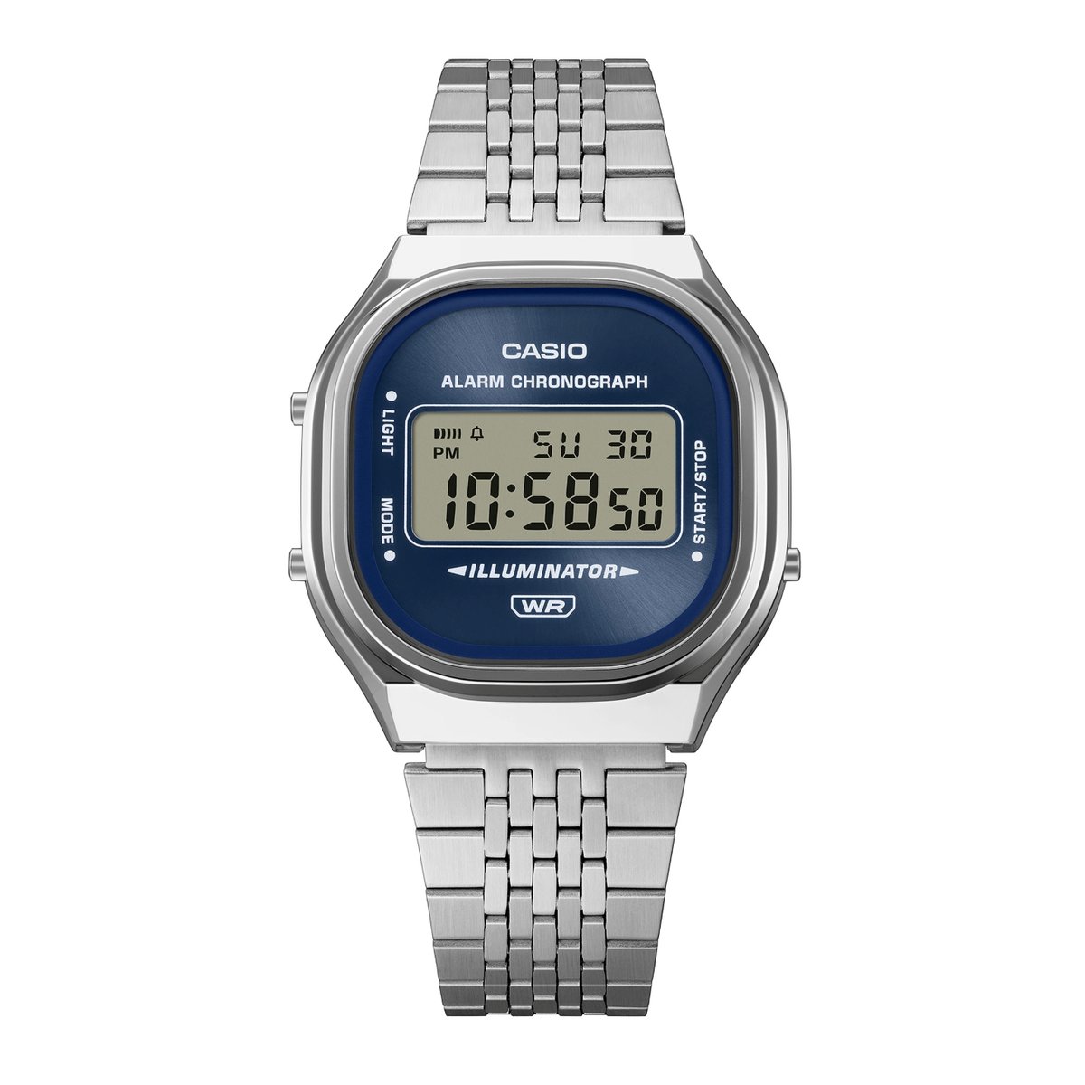 Montre Digital CASIO VINTAGE argenté argenté argenté, CASIO