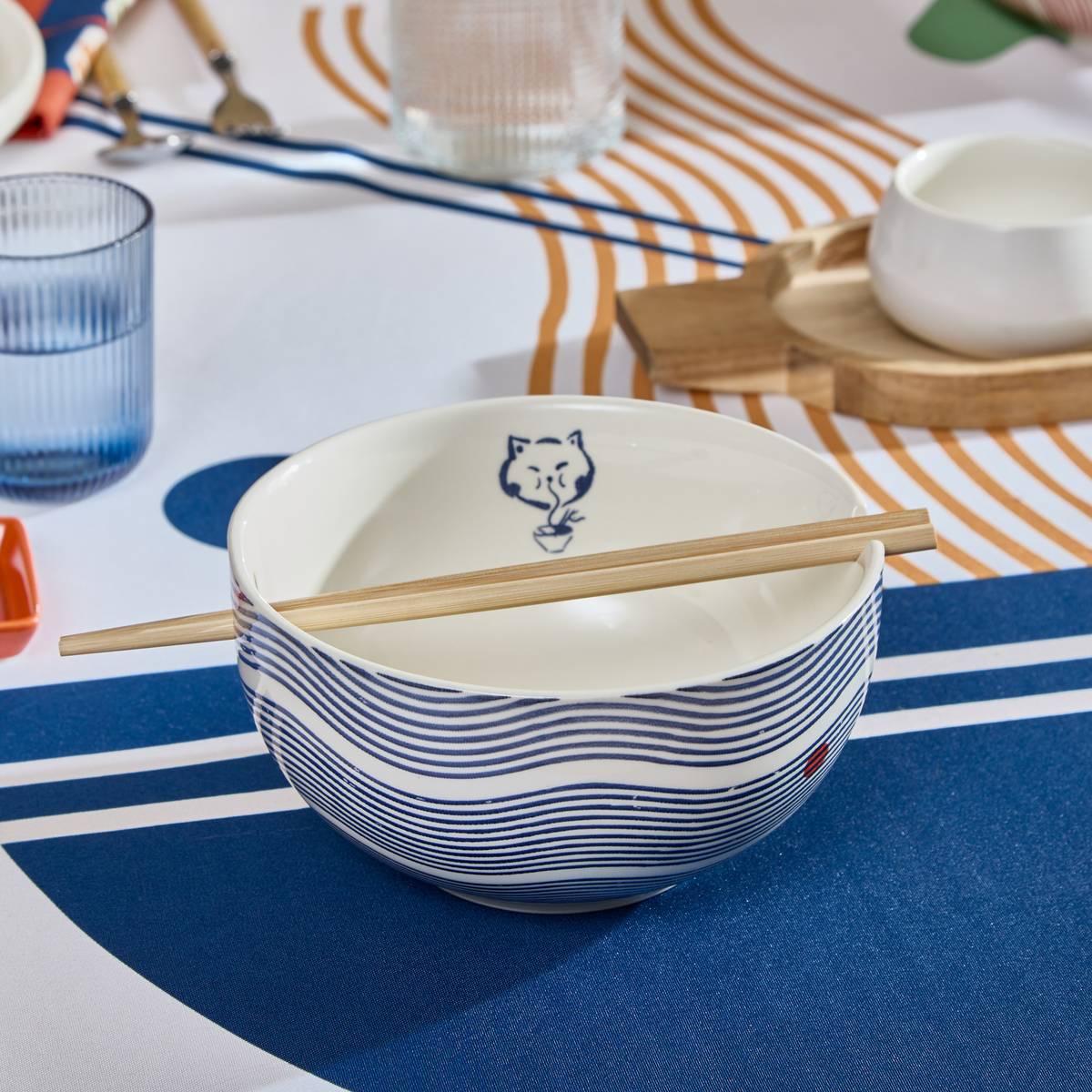 Poké bowl Nippon D.18cm rouge, ATMOSPHERA