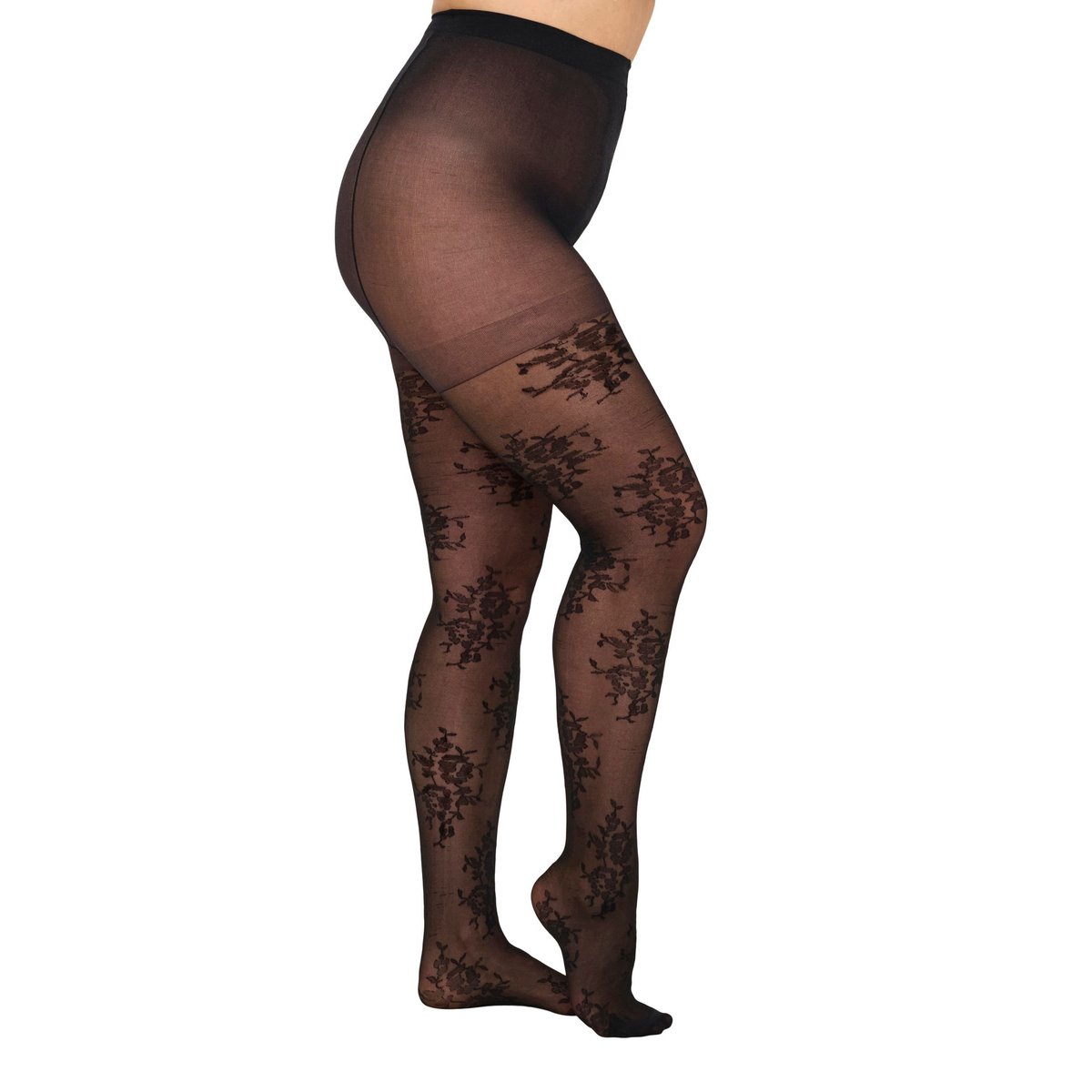 Collants noire - black, ONLY CARMAKOMA