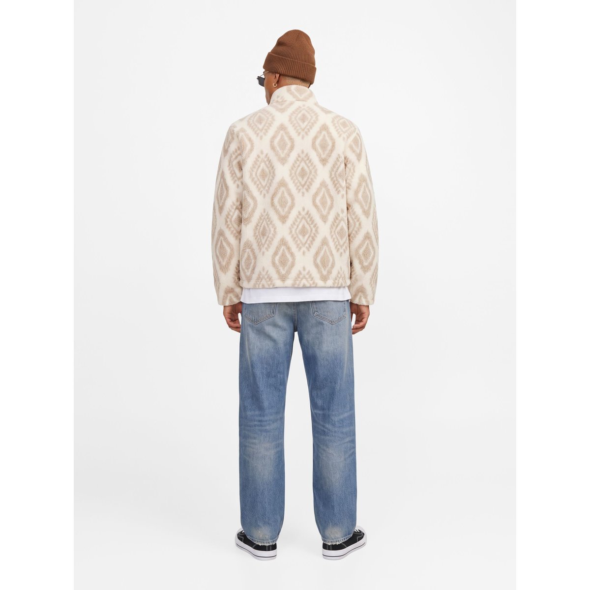Sweat-Shirt blanche - antique white 1, JACK & JONES