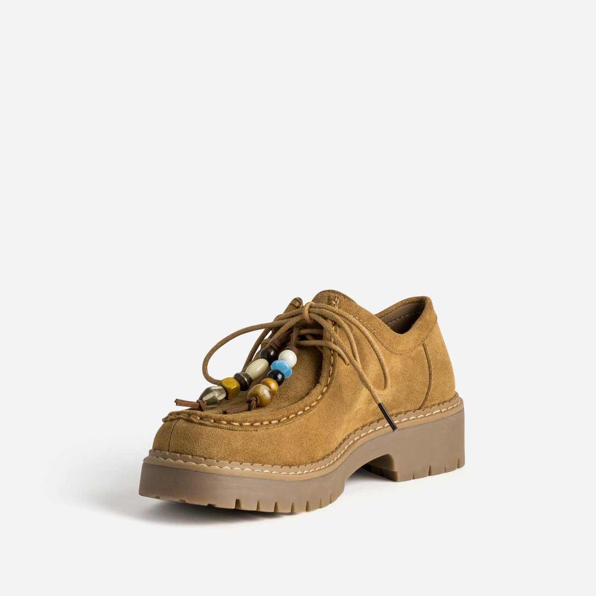 Derby en cuir FLORIDA camel, ERAM