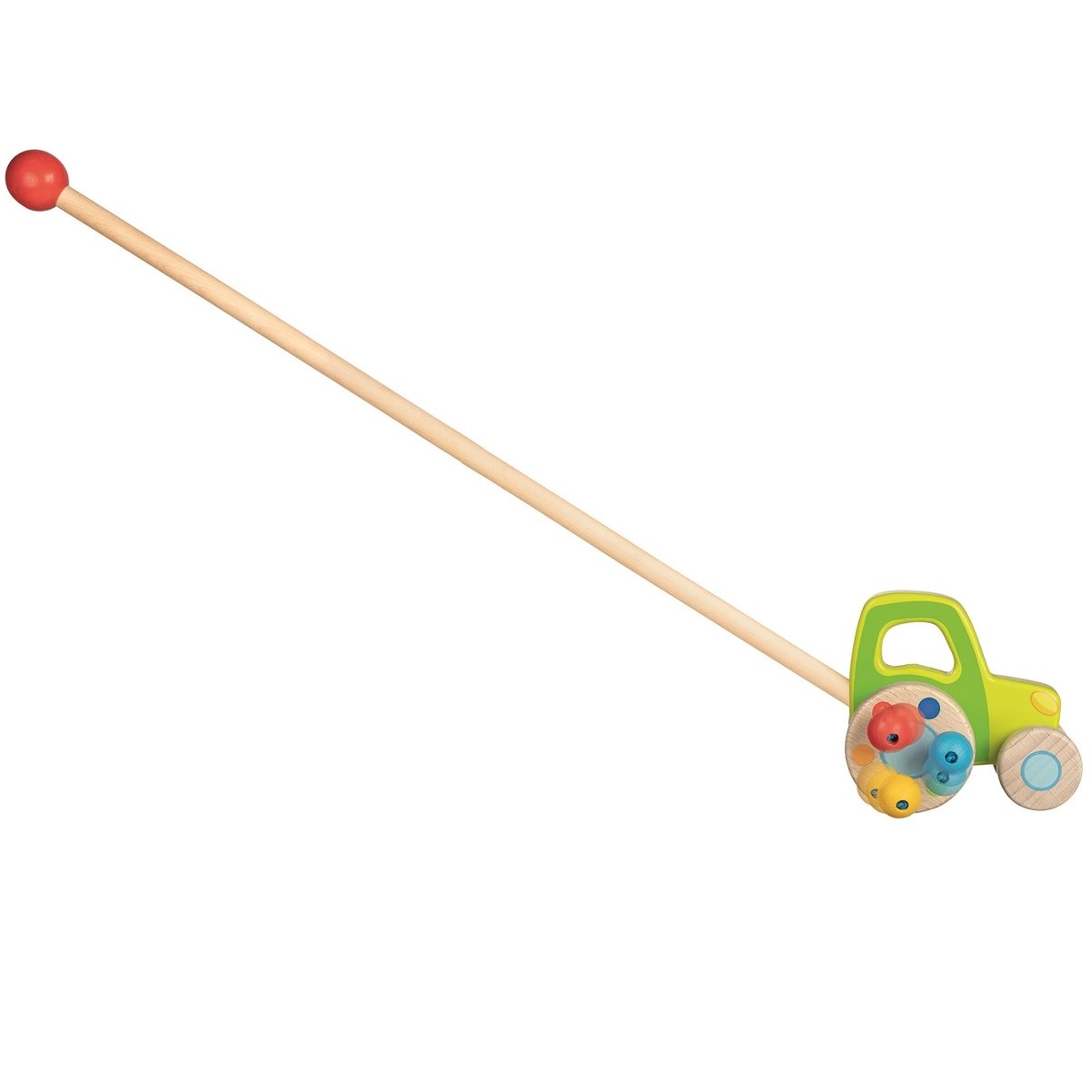 Véhicule à pousser tracteur vert, GOKI