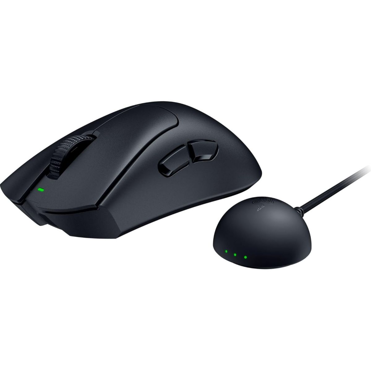 Souris Gamer Sans Fil DEATHADDER V4 PRO NOIR couleur unique, RAZER