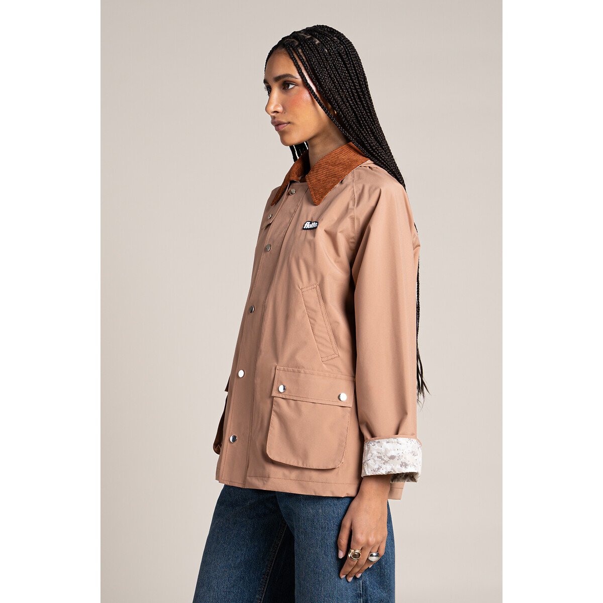 Giacca impermeabile unisex, ARCHIVES cannella, FLOTTE
