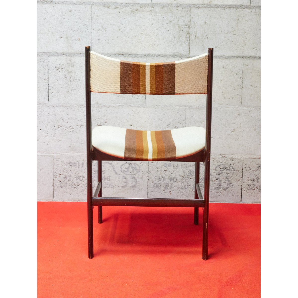 Paire de chaises scandinaves Alma N°1625 - Bon état beige, DEBONGOUT