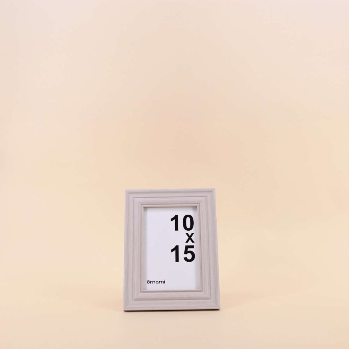 Cadre photo avec moulure 10x15cm gris, ORNAMI
