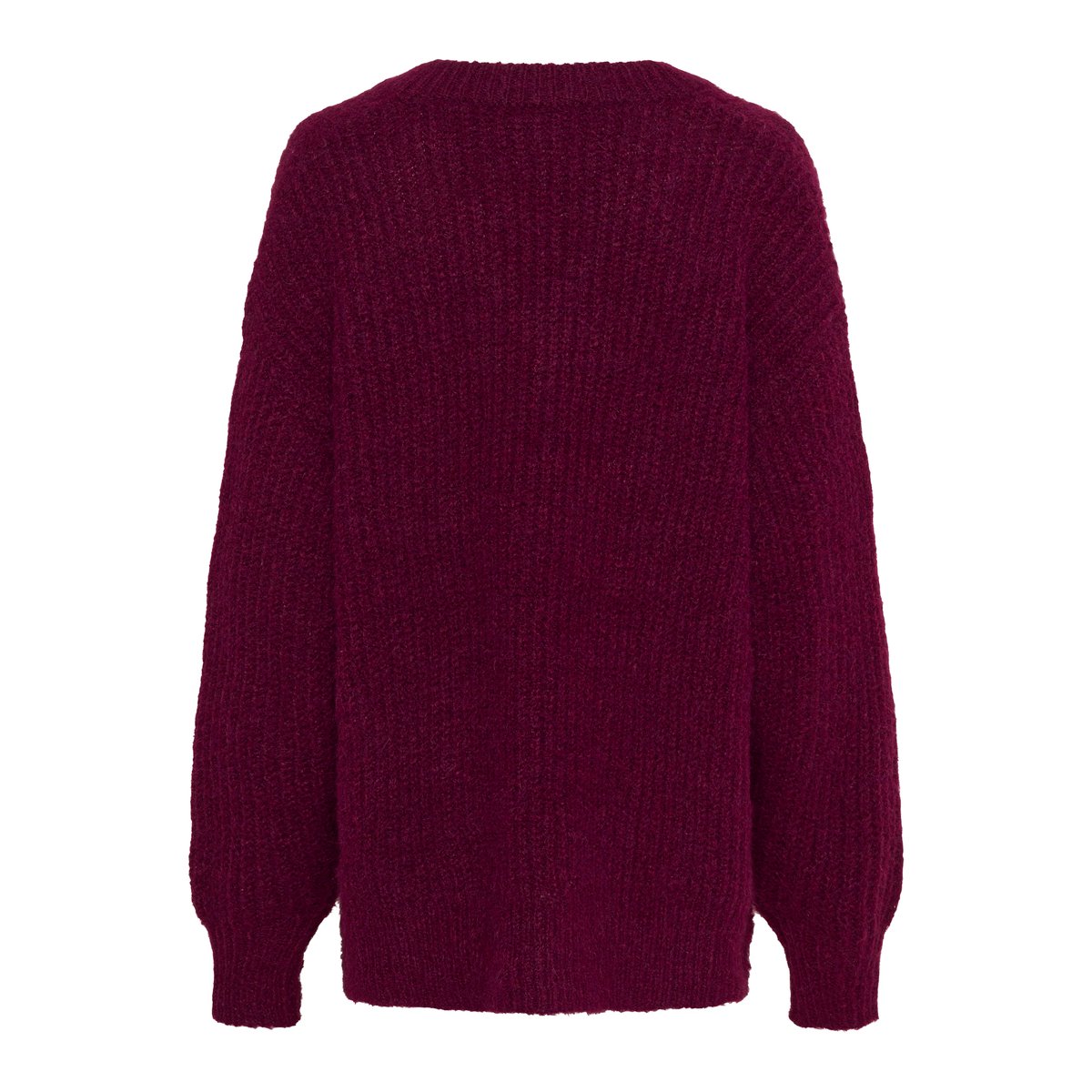 Pullover tricoté rouge windsor wine, KAFFE