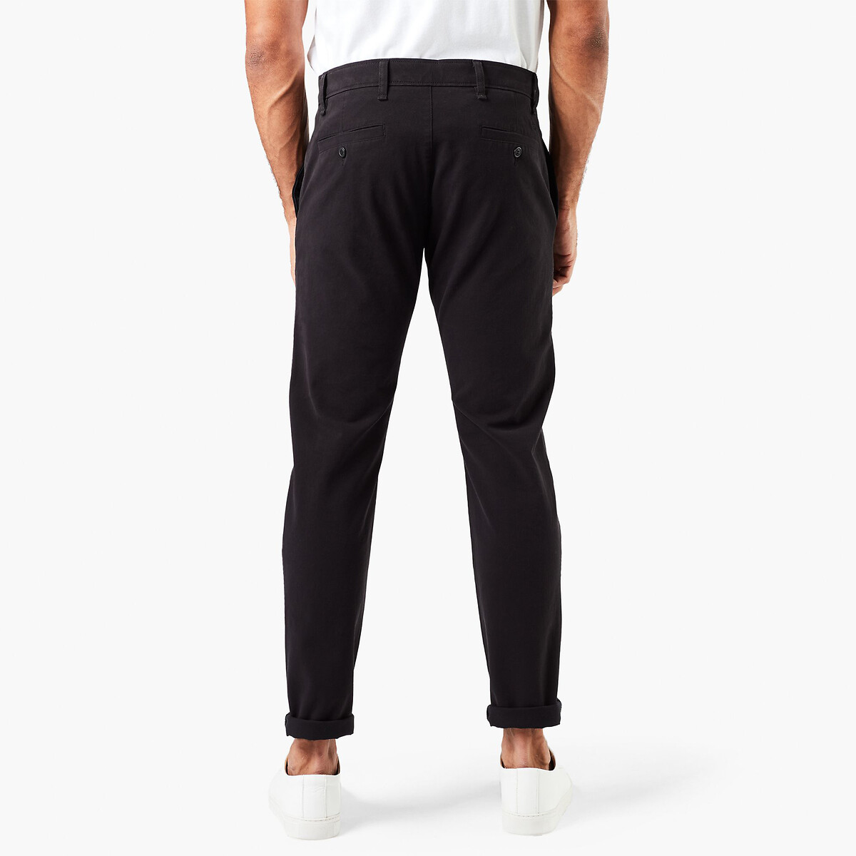 Pantalon Ultimate Chino skinny noir, DOCKERS