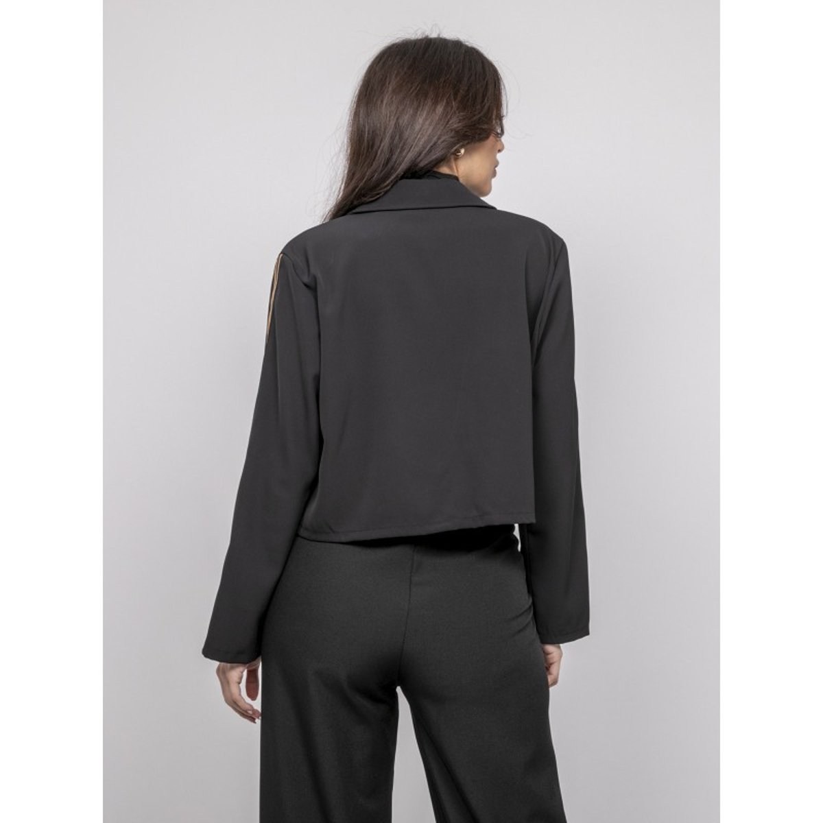 Veste Zippé Ujene noir, DONA LISA