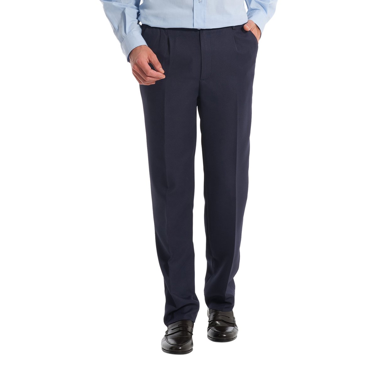 Pantalon droit tout confort marine, DAXON