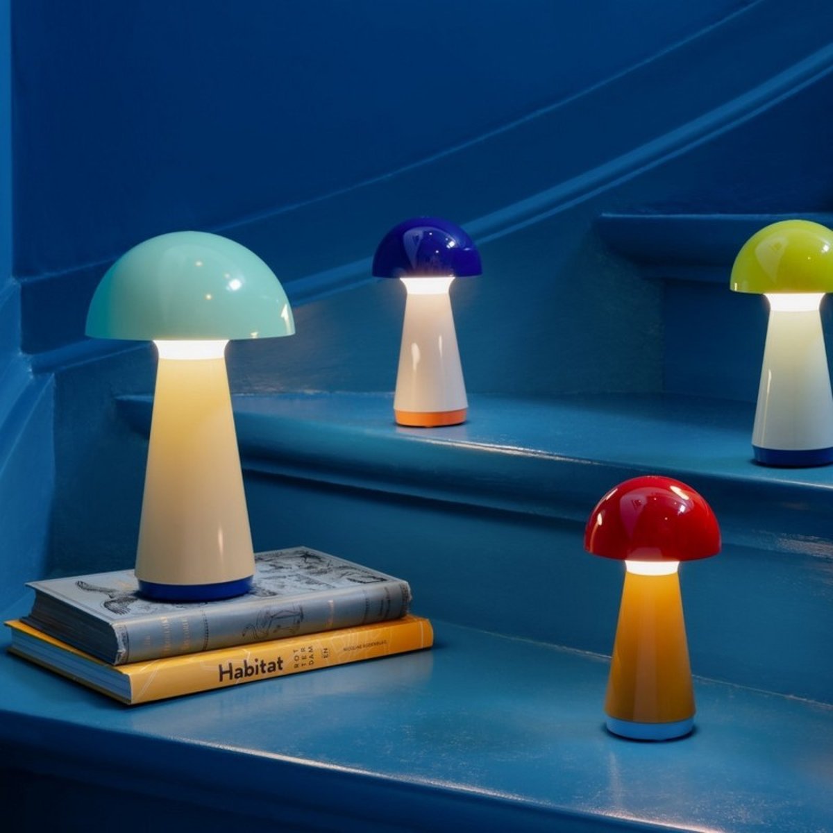 Lampe de table Bobbi bleu, REMEMBER