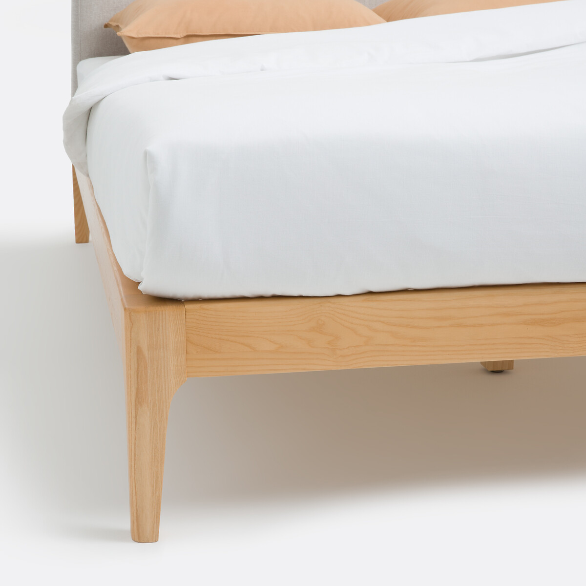 Cama con somier, Agura beige              , LA REDOUTE INTERIEURS