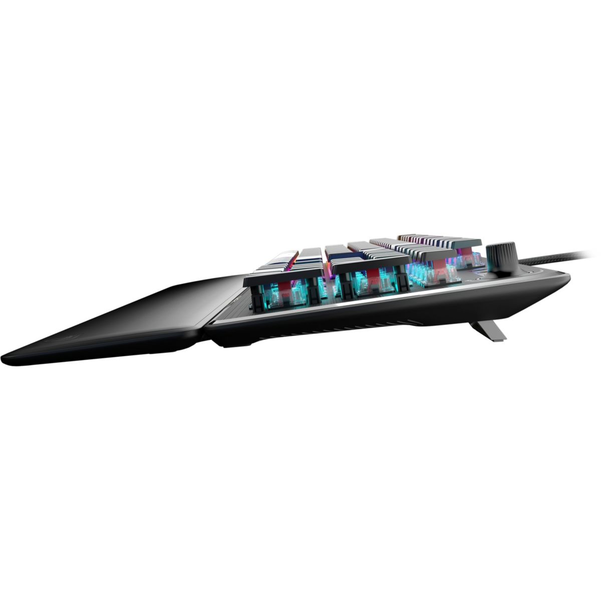Clavier gamer Vulcan II Noir Linear FR couleur unique, TURTLE BEACH