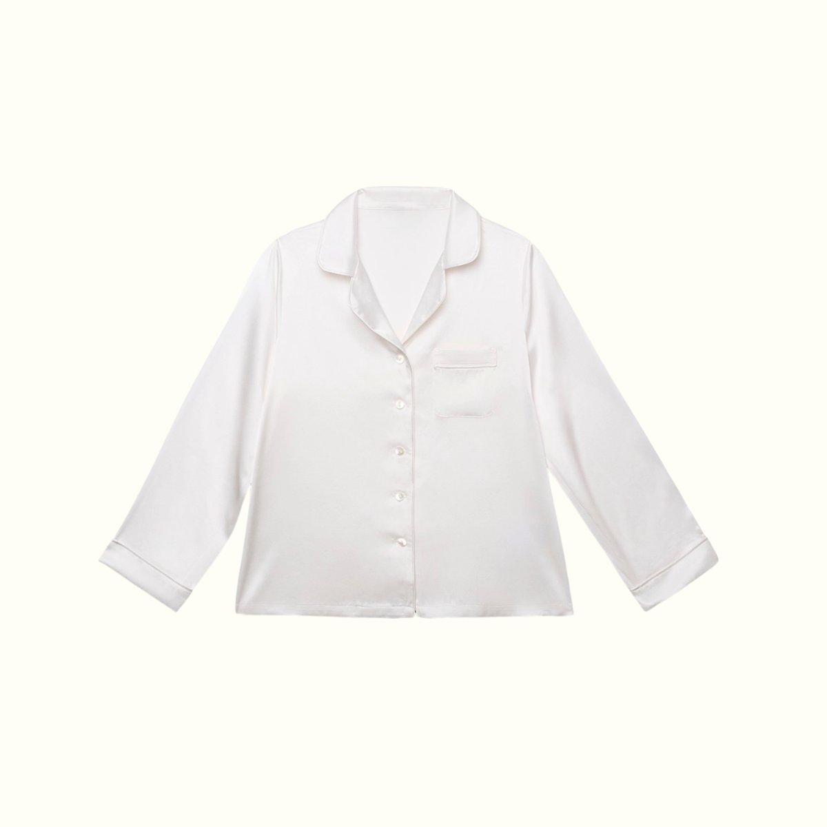 Chemise 100% pure soie de mûrier blanc, EMILY'S PILLOW