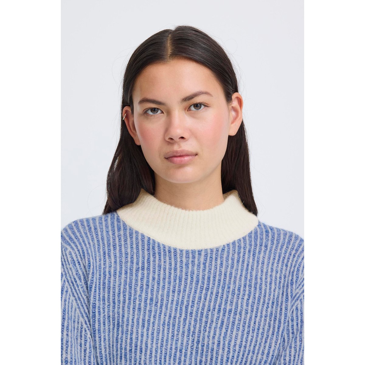 Long sleeve bleu true blue, ICHI