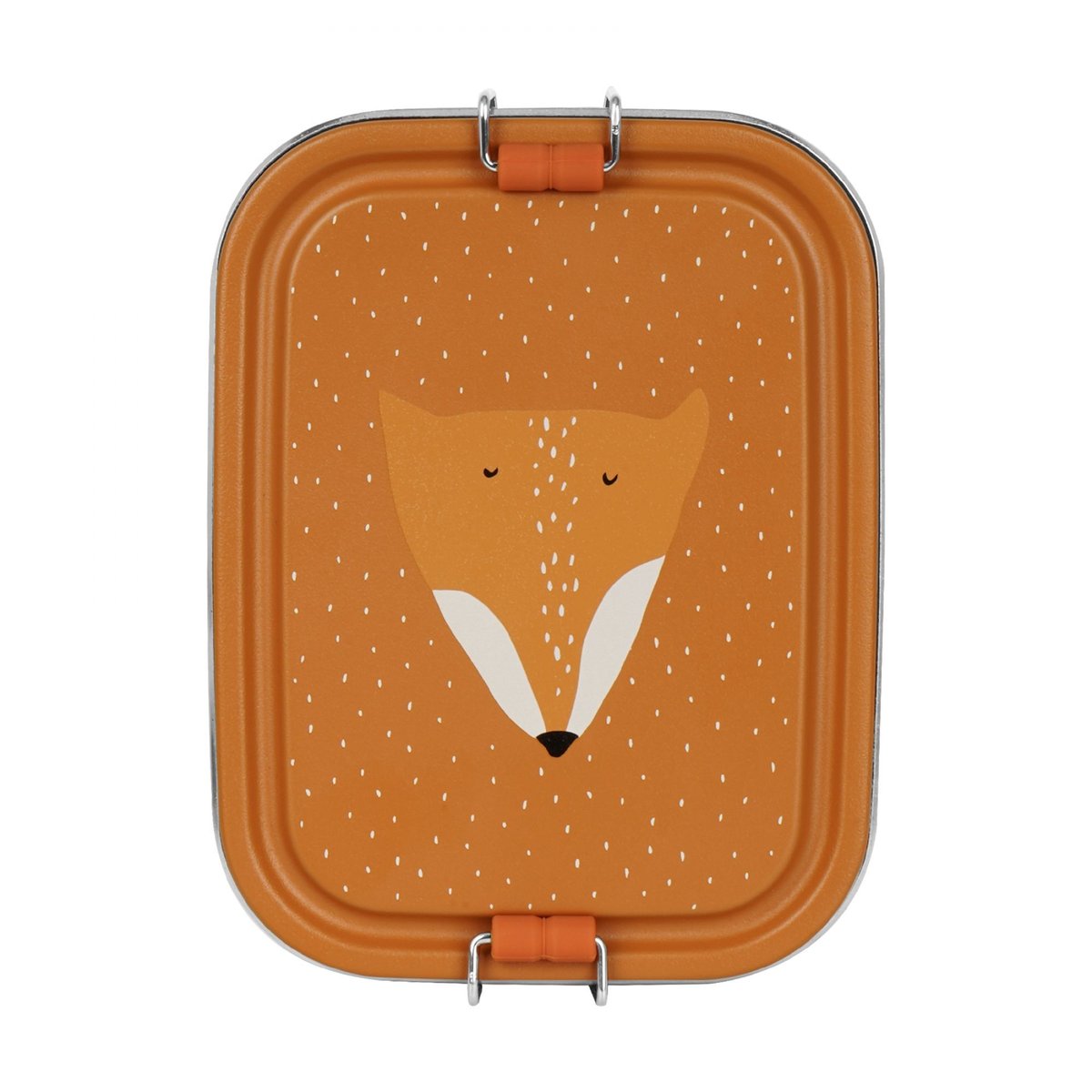 Petite lunch box orange, blanc, noir, TRIXIE