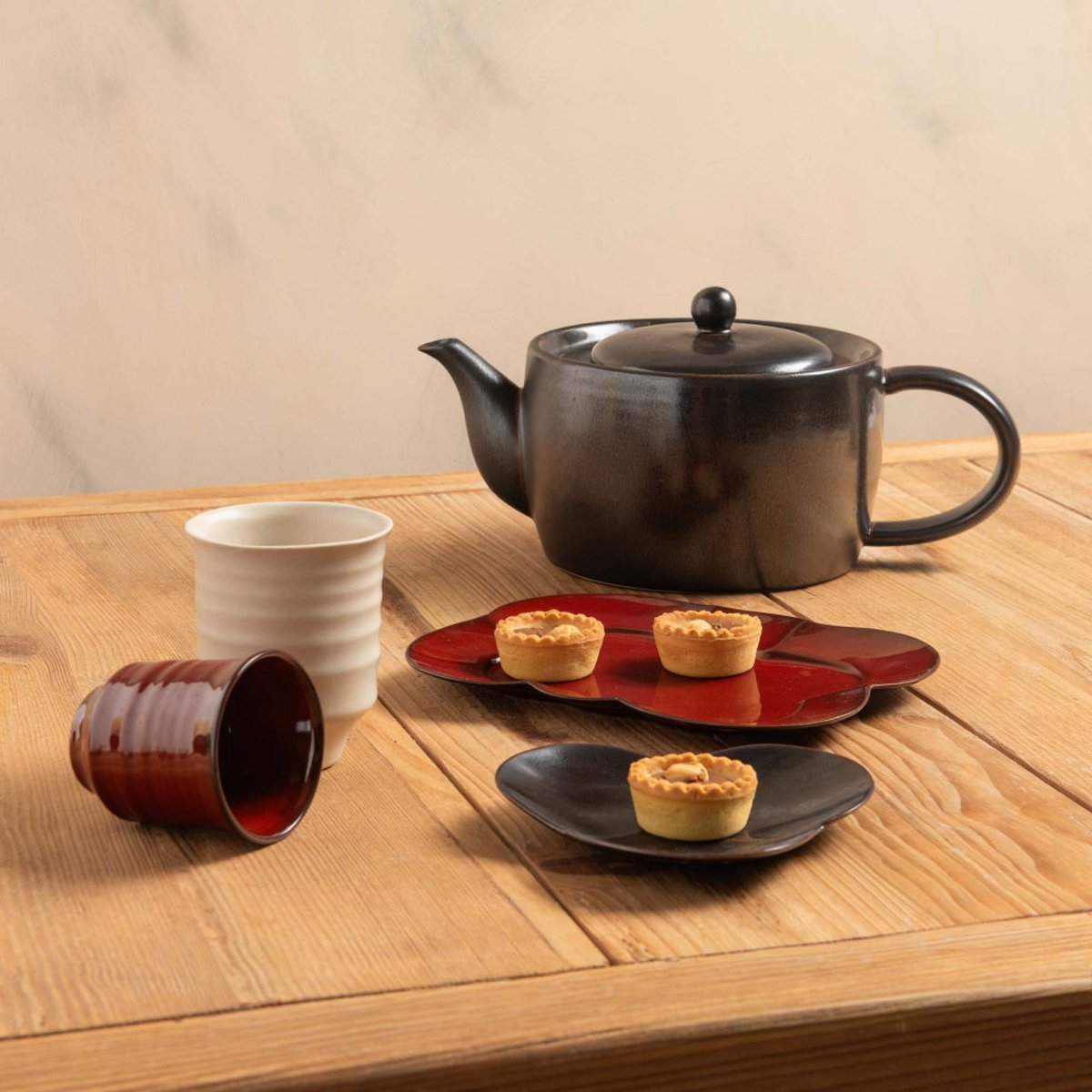 Bol évasé 13 cm (lot de 3) - CHADO rouge, TABLE PASSION