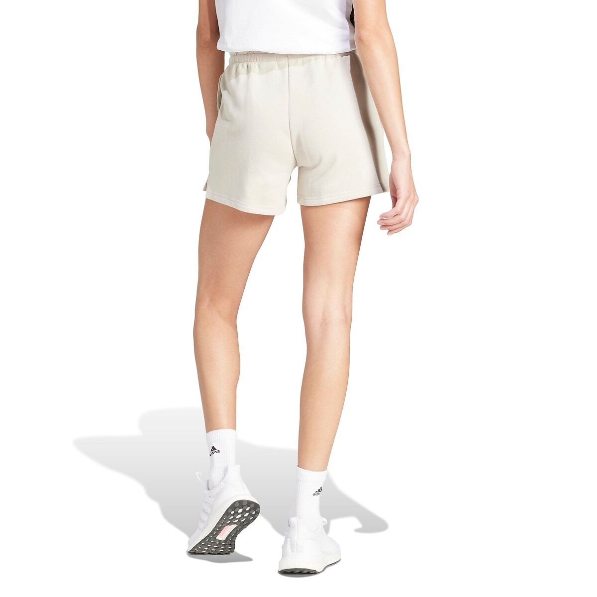 Short met klein logo Essentials ecru, ADIDAS SPORTSWEAR