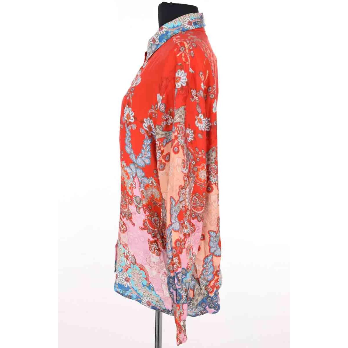 Chemise - Très Bon État orange, SANDRO