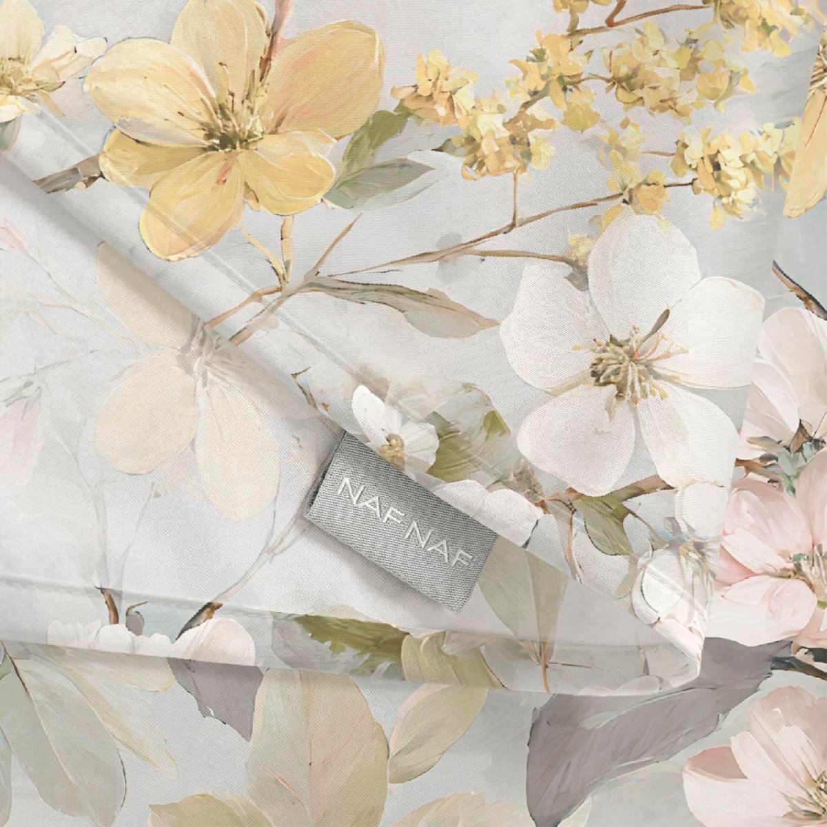 Nappe anti-taches Omara - 100% coton - gris, NAF NAF HOME