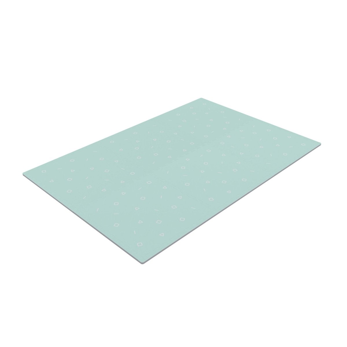 Tapis de jeu en mousse pour bébé bleu, ACTIVE TOTS