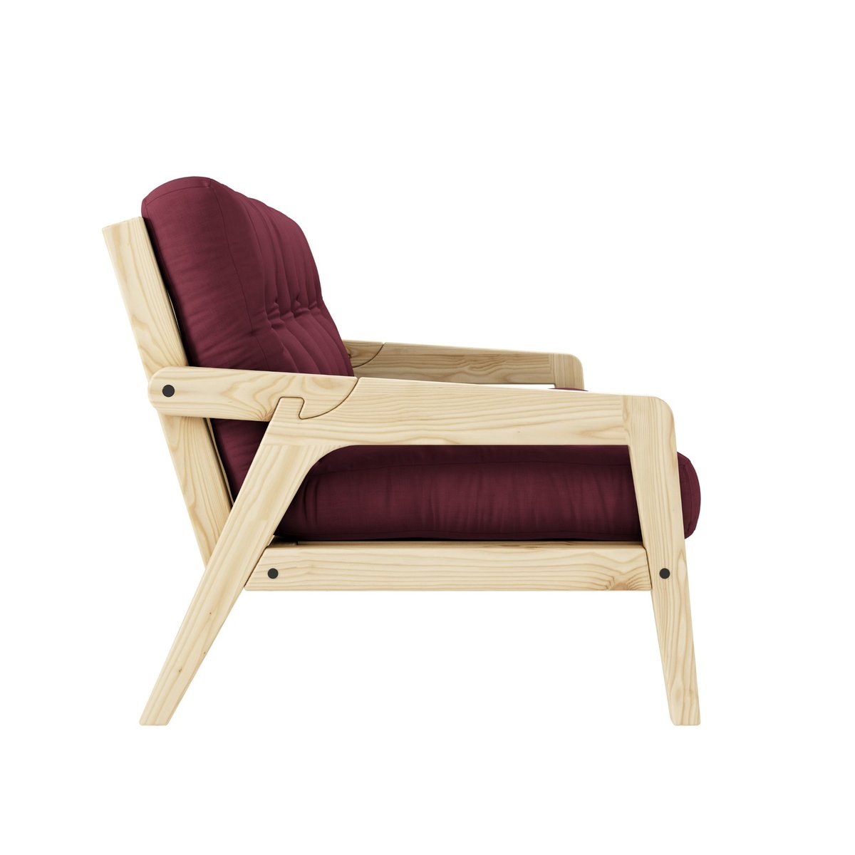 Banquette futon en pin massif, Grab - GRAB bordeaux, KARUP DESIGN