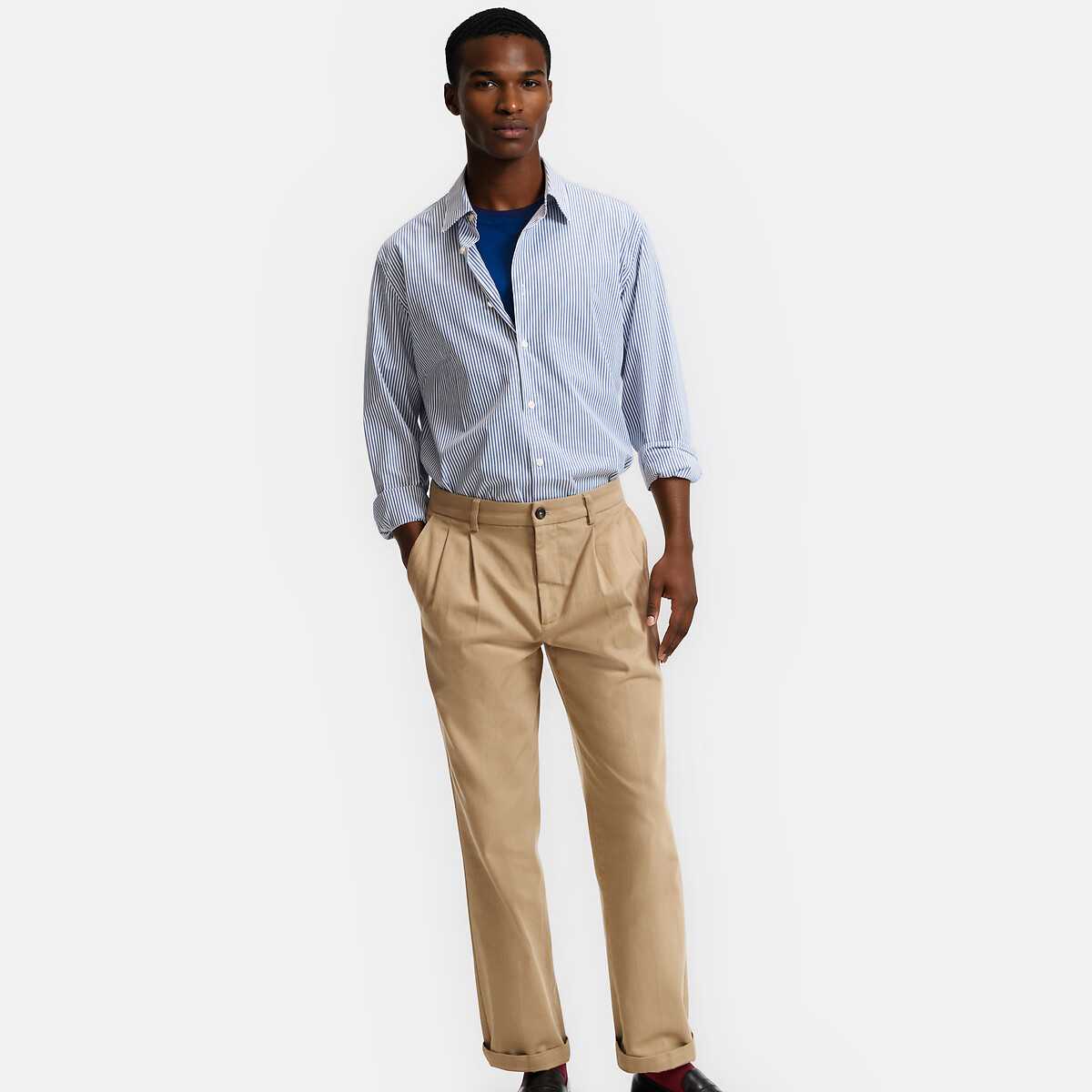 . blu rigato bianco, LA REDOUTE COLLECTIONS