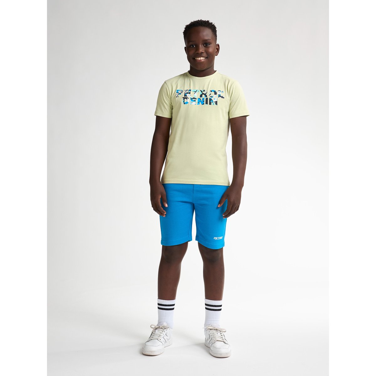 Short de jogging bayside bleu dark aqua, PETROL INDUSTRIES