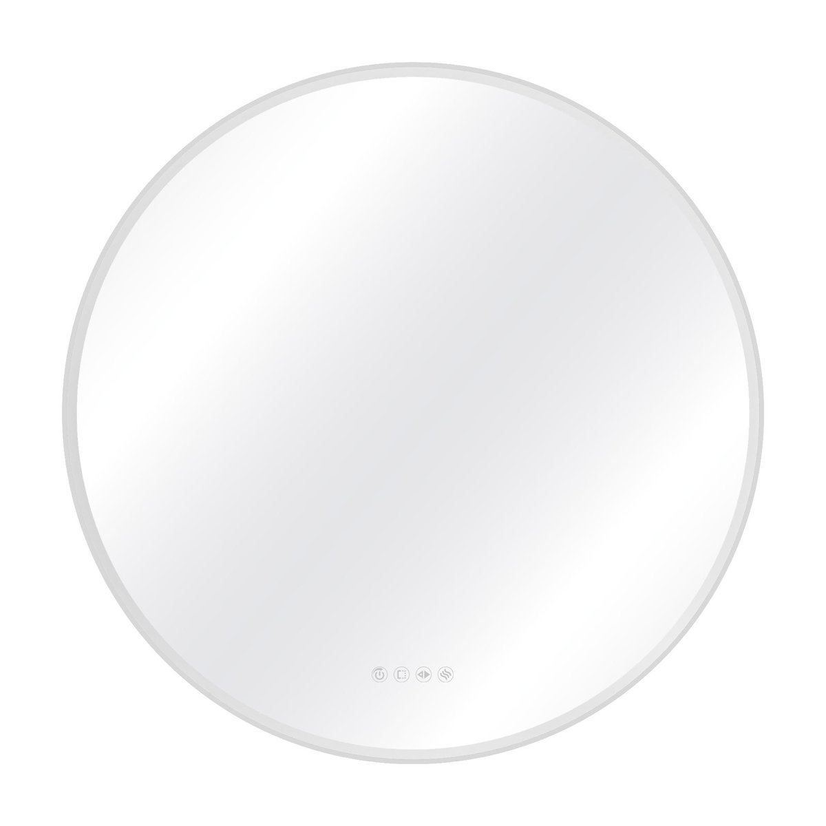 Miroir lumineux, NEO FRAME argent, SENSEA