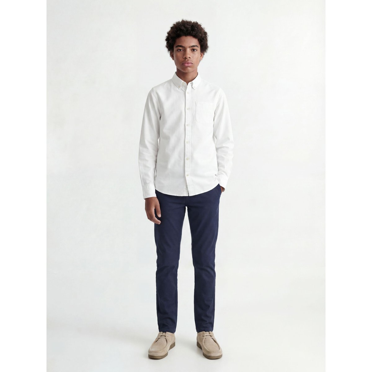 Chemise white, JACK & JONES JUNIOR