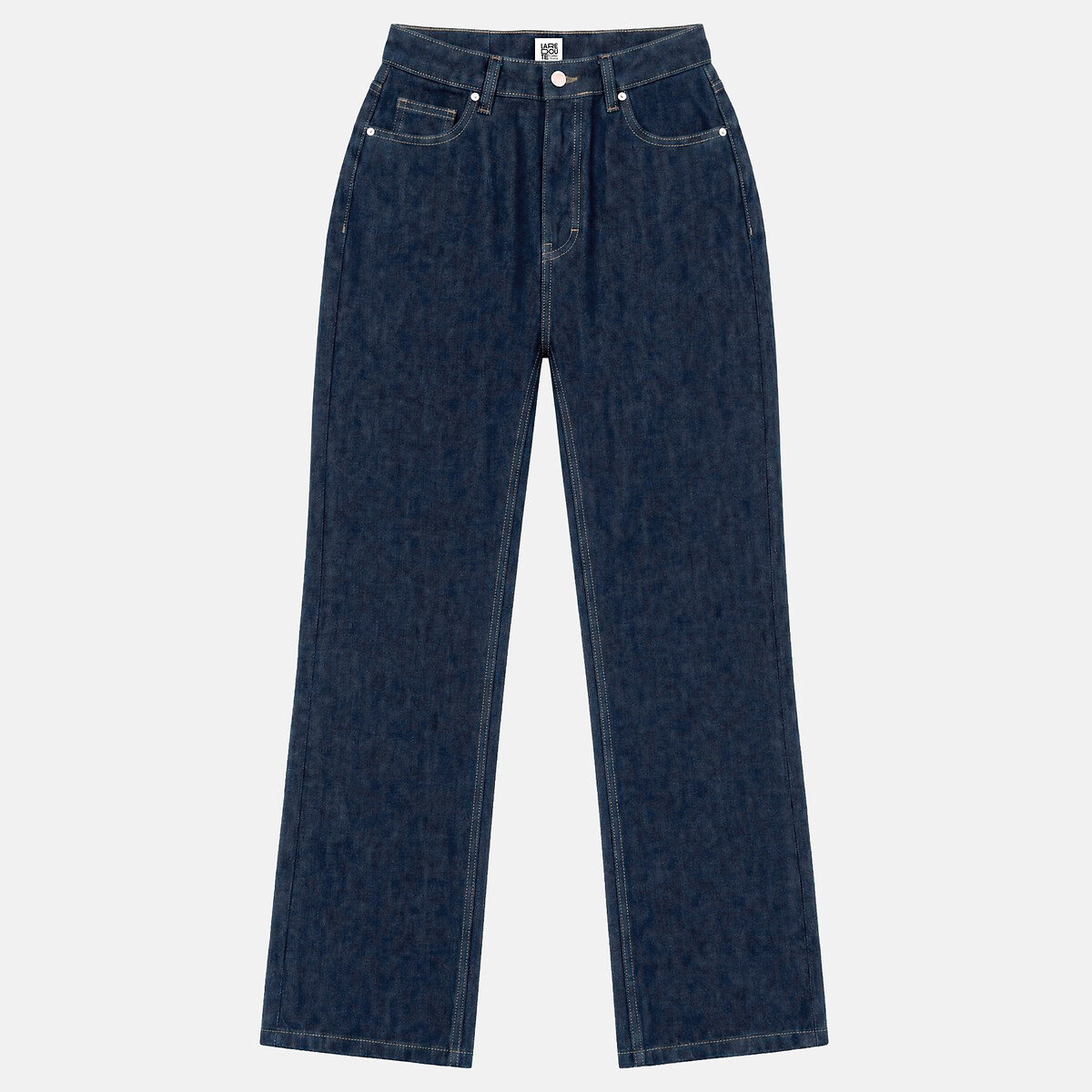 Gerade Jeans, Standardhöhe dark blue, LA REDOUTE COLLECTIONS