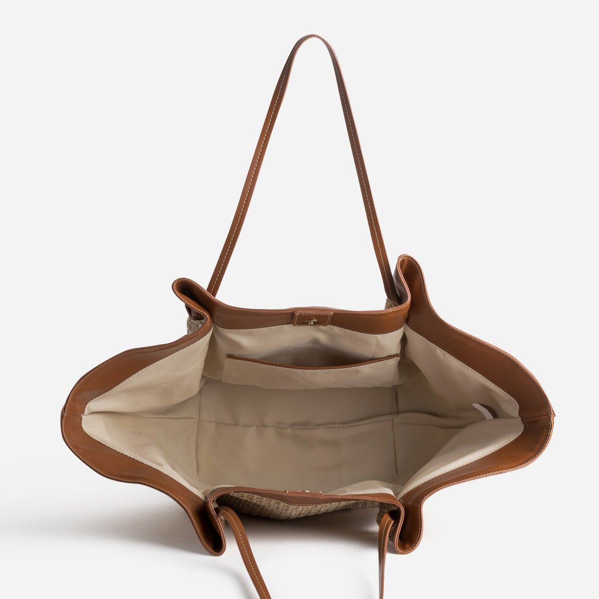 Sac Cabas DELLIA beige, ERAM