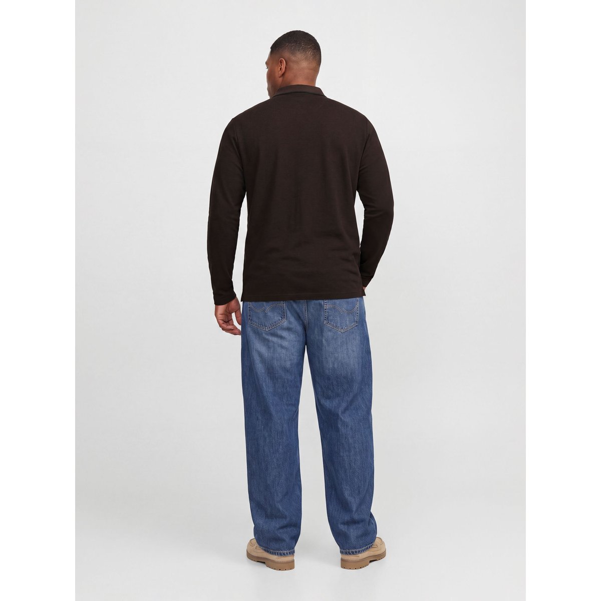 Polo marron - hot fudge 1, JACK & JONES