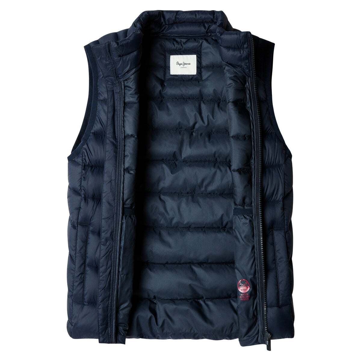 Gilet Matelassé Coupe Regular bleu dulwich, PEPE JEANS