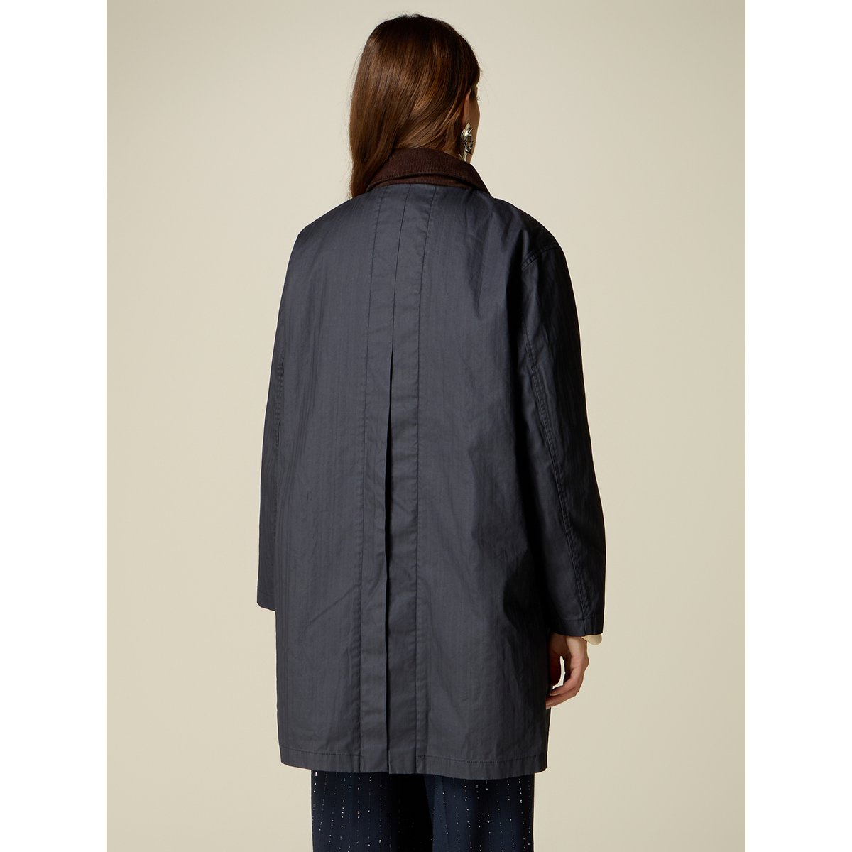 Trench avec intérieur amovible bleu, OLTRE