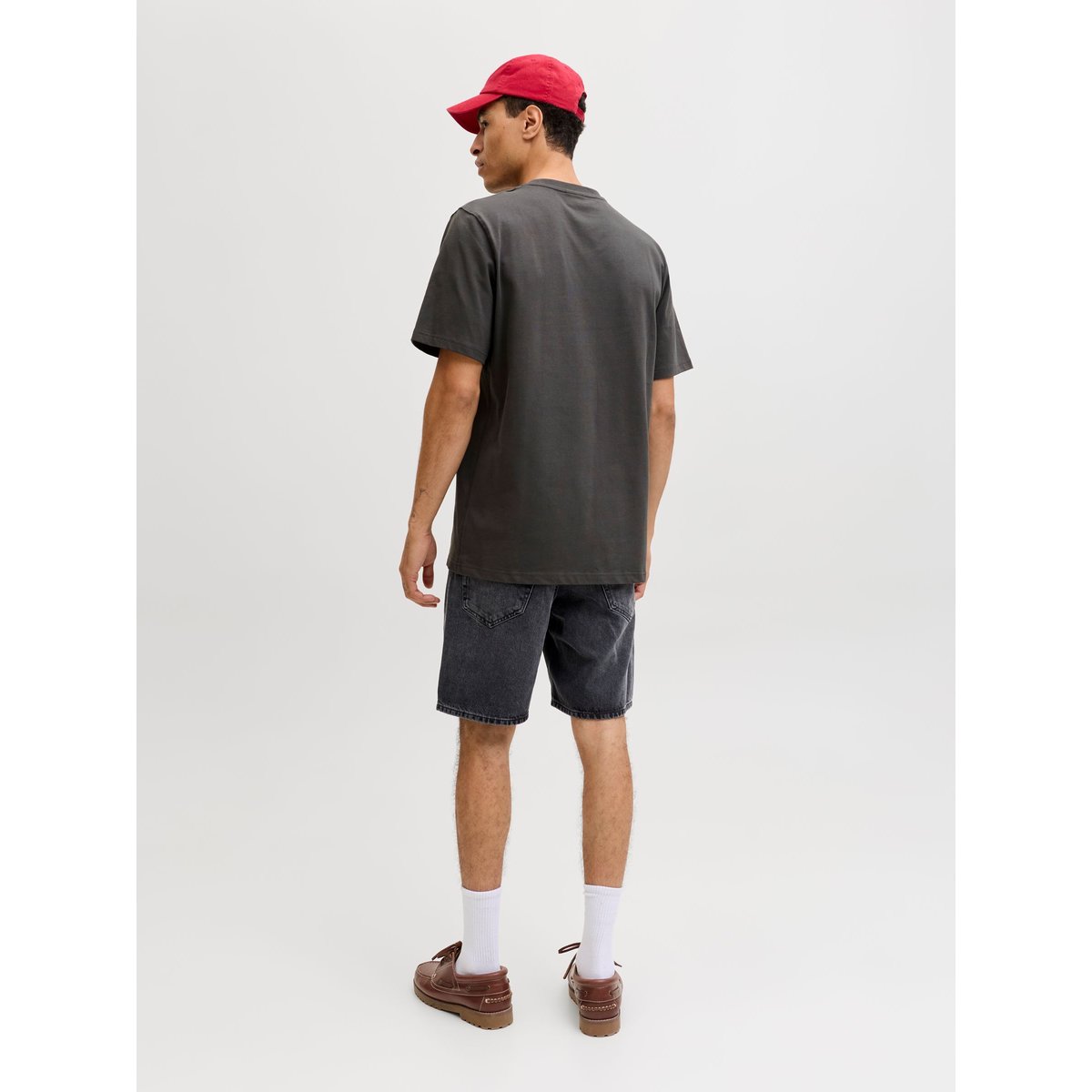 Short En Denim grey denim, JACK & JONES