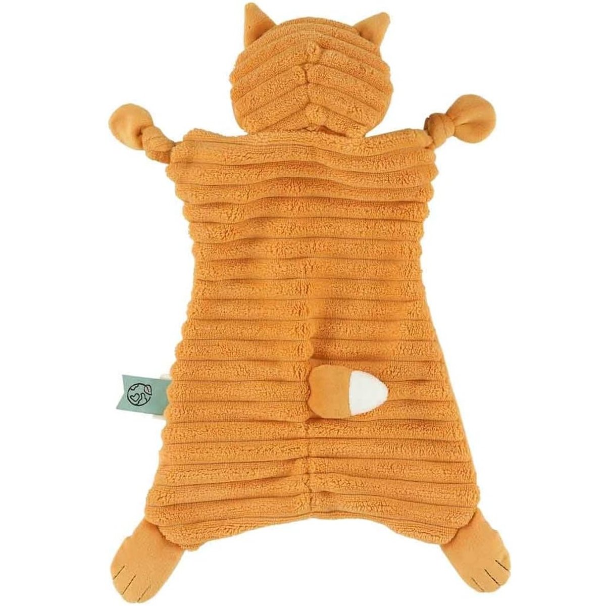 Doudou plat orange, blanc, TRIXIE