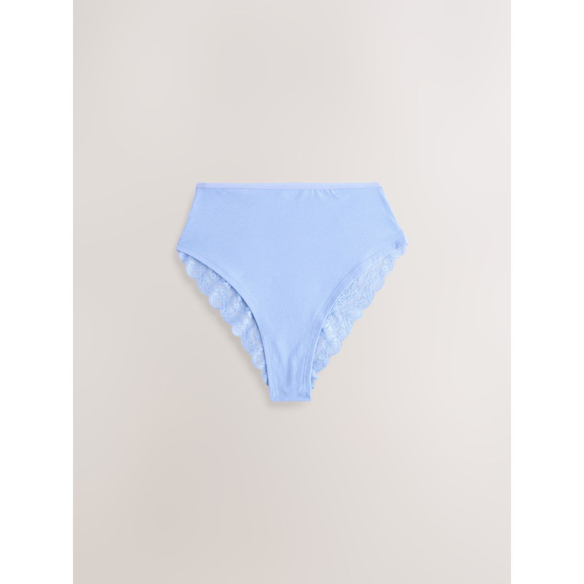 Culotte en dentelle et coton, lot de 7 bleu, NEXT