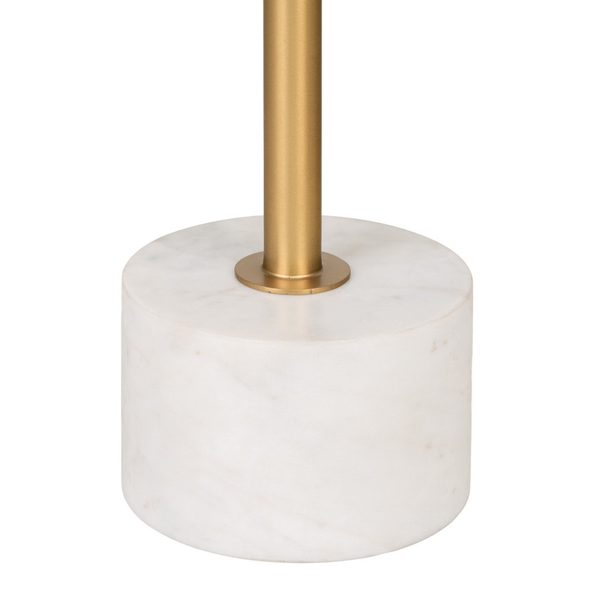 Table d'appoint en effet laiton et marbre 41cm- LECCO laiton, HOUSE NORDIC
