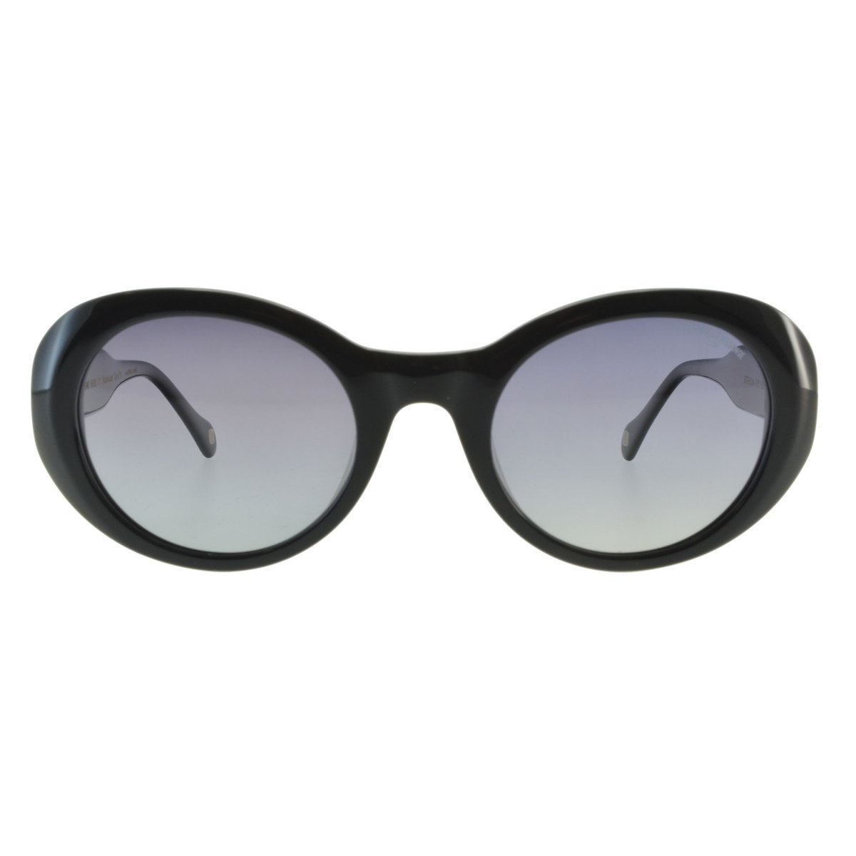 Lunettes de soleil Stella bleues texture noir, INES DE LA FRESSANGE PARIS