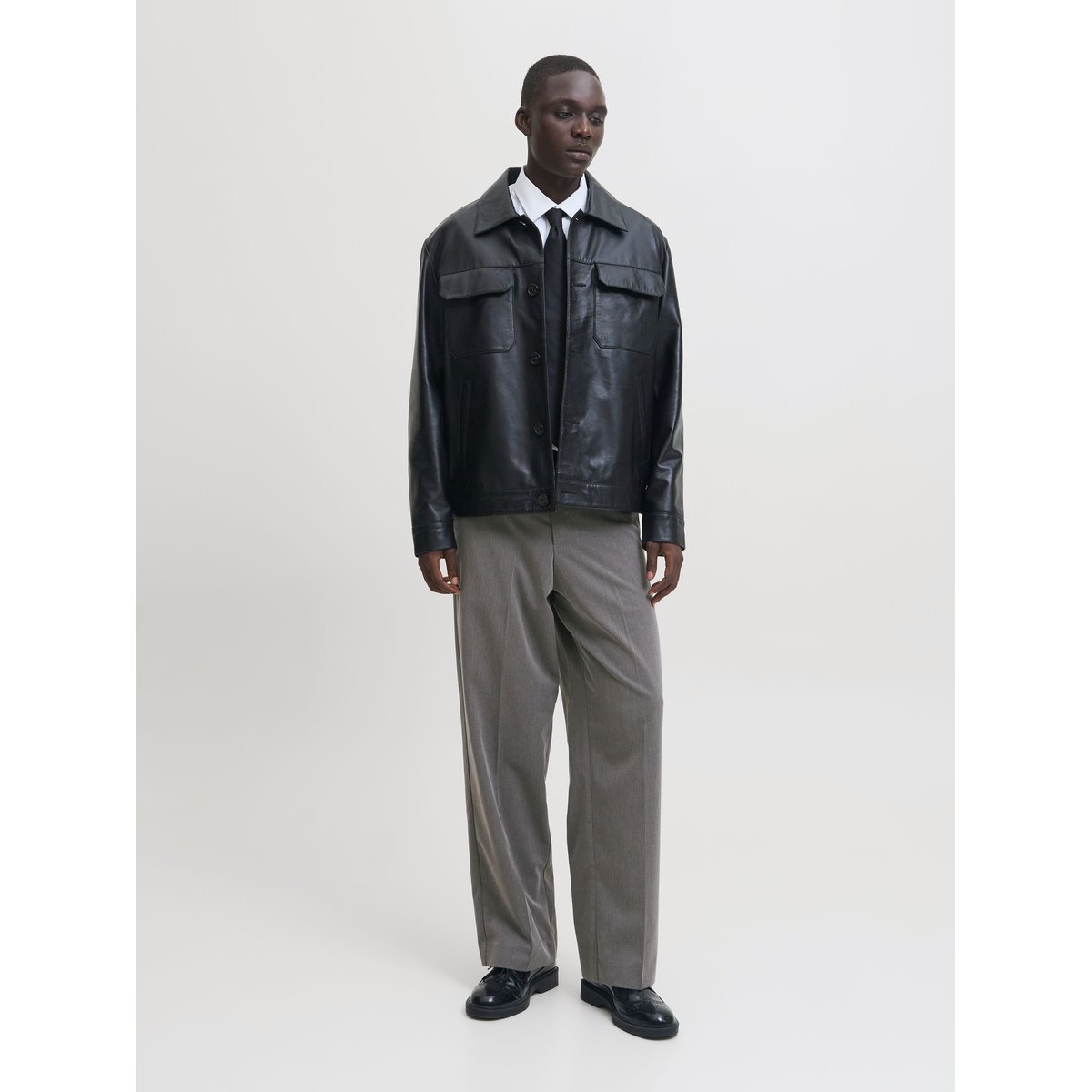 Pantalon Classique grey melange 1, JACK & JONES