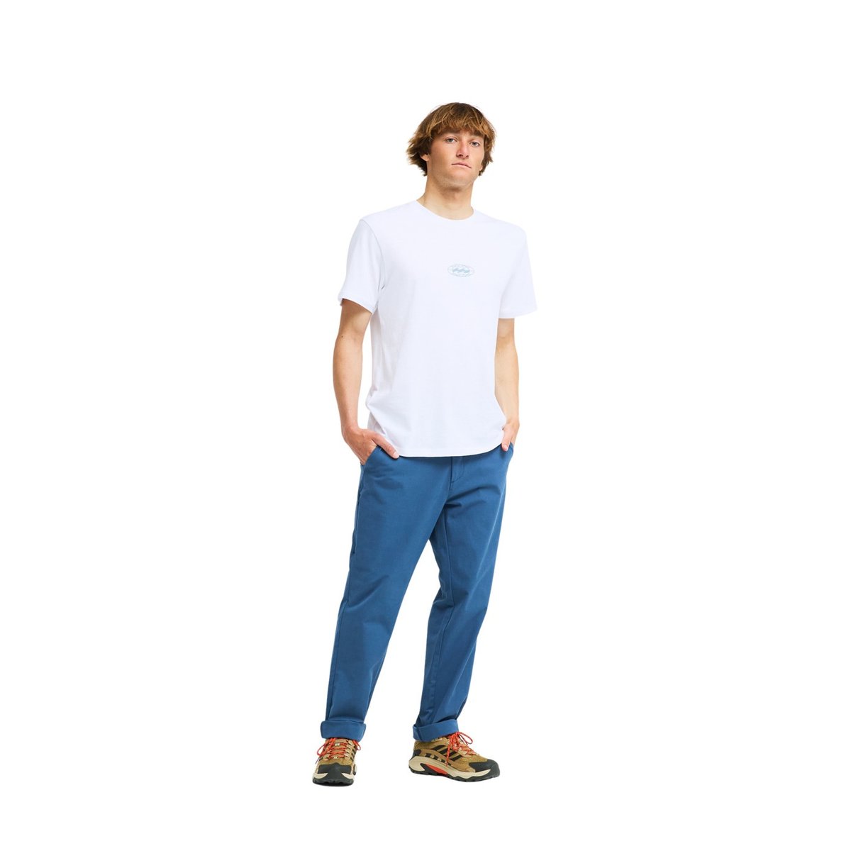 T shirt manches courtes COORDINATES blanc white, BILLABONG